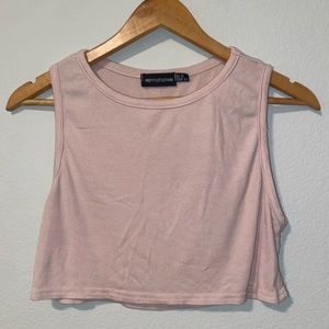 Scoop Neck Crop Top
